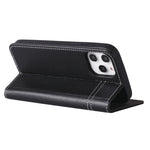 Custodia portafoglio in pelle per iPhone 12 e 12 Pro