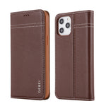 Custodia portafoglio in pelle per iPhone 12 e 12 Pro
