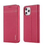 Custodia portafoglio in pelle per iPhone 12 e 12 Pro