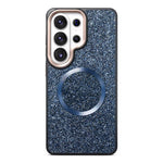 Custodia magnetica antiurto con airbag glitterato per telefono, For Galaxy S26 Ultra 5G, For Galaxy S26 5G, For Galaxy S25 Ultra 5G, For Galaxy S24 Ultra 5G, For Galaxy S24 5G