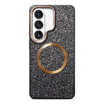 Custodia magnetica antiurto con airbag glitterato per telefono, For Galaxy S26 Ultra 5G, For Galaxy S26 5G, For Galaxy S25 Ultra 5G, For Galaxy S24 Ultra 5G, For Galaxy S24 5G