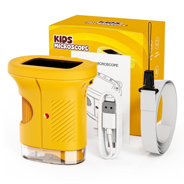 Microscopio portatile per bambini con schermo 2,4 pollici