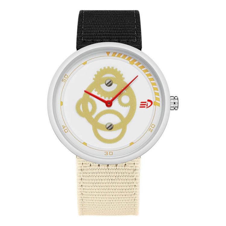 Orologio da studente SANDA 3216 dallo stile minimalista, impermeabile fino a 5 ATM, con cinturino in nylon.