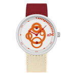 Orologio da studente SANDA 3216 dallo stile minimalista, impermeabile fino a 5 ATM, con cinturino in nylon.