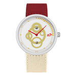 Orologio da studente SANDA 3216 dallo stile minimalista, impermeabile fino a 5 ATM, con cinturino in nylon.