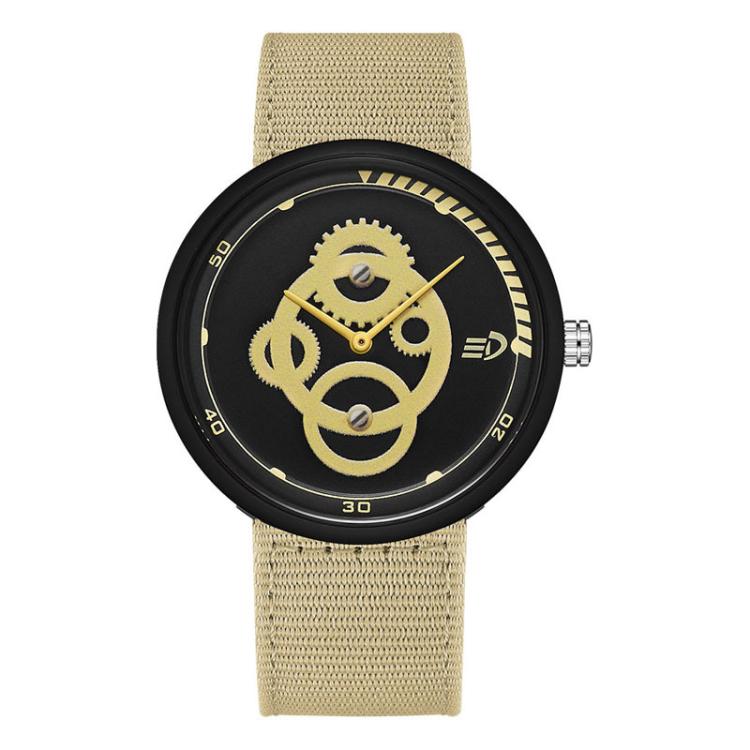 Orologio da studente SANDA 3216 dallo stile minimalista, impermeabile fino a 5 ATM, con cinturino in nylon.
