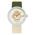 Orologio da studente SANDA 3216 dallo stile minimalista, impermeabile fino a 5 ATM, con cinturino in nylon.