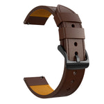 Per Samsung Galaxy Watch 3 Cinturino di ricambio per cinturino di ricambio in vera pelle con foro rotondo da 45 mm