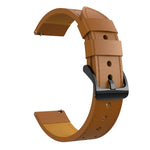 Per Samsung Galaxy Watch 3 Cinturino di ricambio per cinturino di ricambio in vera pelle con foro rotondo da 45 mm