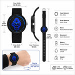 Orologio da studente SANDA 3216 dallo stile minimalista, impermeabile fino a 5 ATM, con cinturino in nylon.