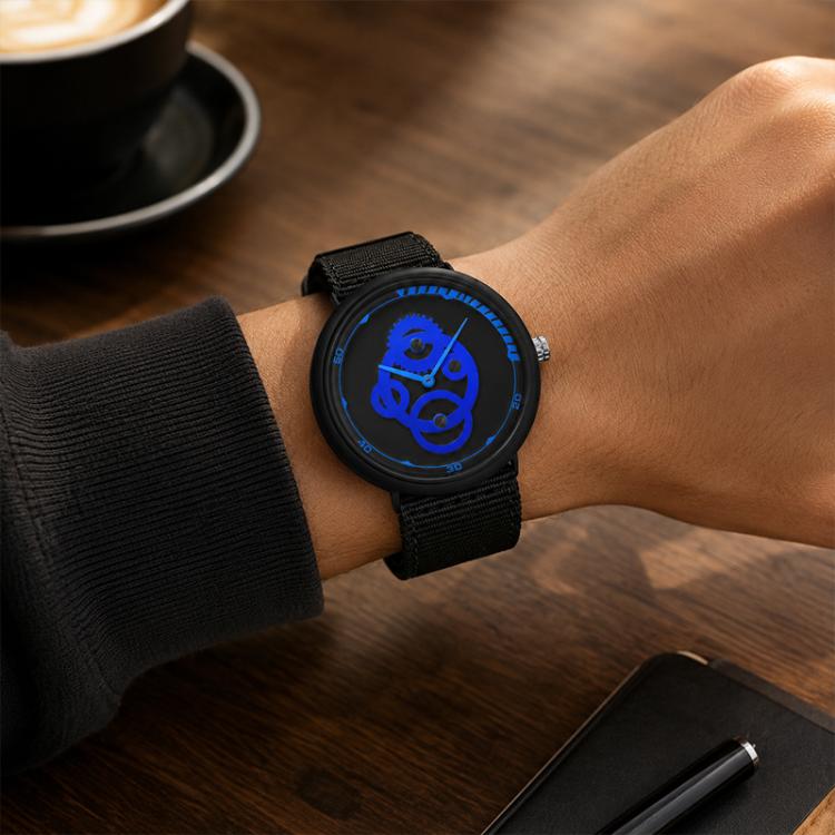 Orologio da studente SANDA 3216 dallo stile minimalista, impermeabile fino a 5 ATM, con cinturino in nylon.