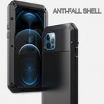 Custodia silicone antiurto per iPhone 12, 12 mini, 12 Pro, 12 Pro