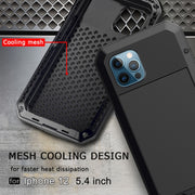 Custodia in silicone antiurto per iPhone 12