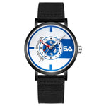 Orologio da studente SANDA 3217 stile preppy, impermeabile fino a 5 ATM, con cinturino in nylon.