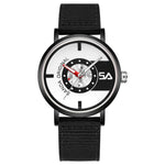 Orologio da studente SANDA 3217 stile preppy, impermeabile fino a 5 ATM, con cinturino in nylon.