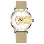 Orologio da studente SANDA 3217 stile preppy, impermeabile fino a 5 ATM, con cinturino in nylon.