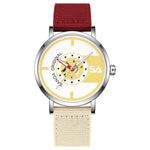 Orologio da studente SANDA 3217 stile preppy, impermeabile fino a 5 ATM, con cinturino in nylon.