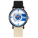 Orologio da studente SANDA 3217 stile preppy, impermeabile fino a 5 ATM, con cinturino in nylon.