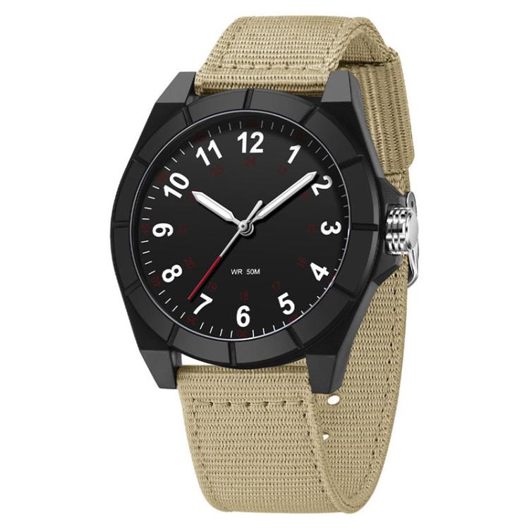 Orologio SANDA 6232 semplice, impermeabile fino a 5 ATM, con luminescenza e cinturino in nylon.