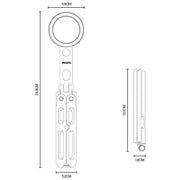 Supporto magnetico da tavolo pieghevole Yesido C231