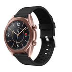 Per Samsung Galaxy Watch 3 41mm Cinturino di ricambio in silicone con tre fori di fila, For Samsung Galaxy Watch 3 41mm