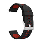 Per Samsung Galaxy Watch 3 41mm Cinturino di ricambio in silicone con tre fori di fila, For Samsung Galaxy Watch 3 41mm