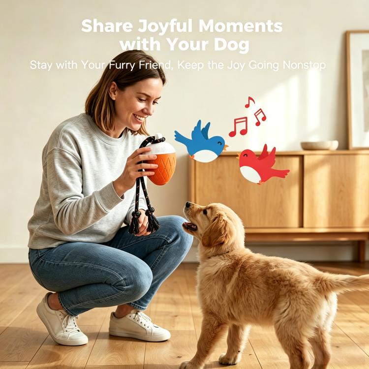 O20 Smart Automatic Pet Toy Ball Training Dog Training con luci, suoni e corda