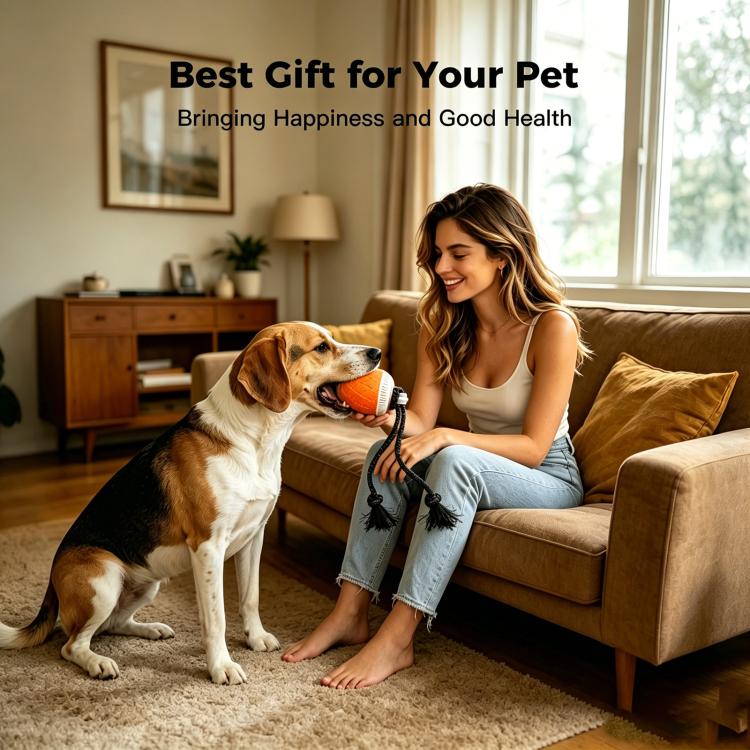 O20 Smart Automatic Pet Toy Ball Training Dog Training con luci, suoni e corda