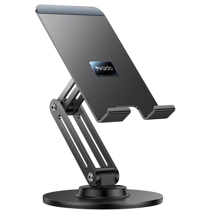 Supporto da tavolo pieghevole Yesido C302 con rotazione a 360 gradi e 3 assi per tablet e smartphone., C302