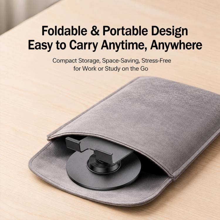 Supporto da tavolo pieghevole Yesido C302 con rotazione a 360 gradi e 3 assi per tablet e smartphone., C302