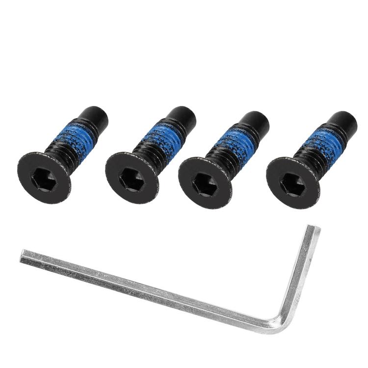 Vite anteriore estesa con adesivo per monopattino elettrico Xiaomi Mijia M365 / No.9 Scooter MAX G30, 1 Screw, 4 Screws + Tools, 10 Screws + Tools, 12 Screws + 1 Hex Wrench