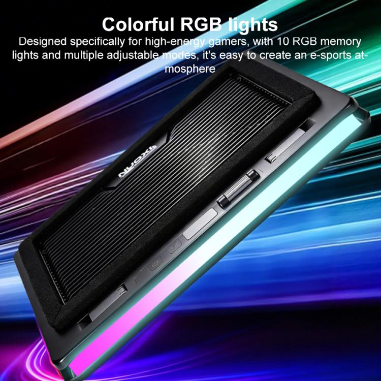 Raffreddatore laptop NUOXI C600 RGB con ventola singola
