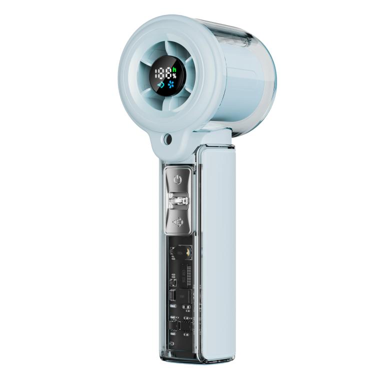 Ventilatore portatile F5 con nebulizzazione e display LED