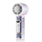 Ventilatore portatile auto-oscillante K75 con LED