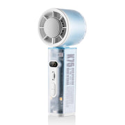 Ventilatore portatile auto-oscillante K75 con LED