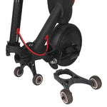 Supporto pieghevole invertito per ruote ausiliarie per monopattino elettrico Xiaomi Mijia M365 Pro / No.9 Scooter F30 / F40