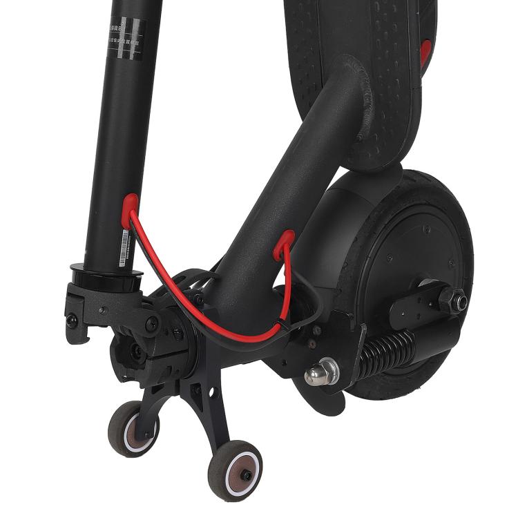 Supporto pieghevole invertito per ruote ausiliarie per monopattino elettrico Xiaomi Mijia M365 Pro / No.9 Scooter F30 / F40