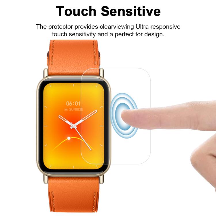 5 pezzi xDfind Pellicola protettiva in idrogel morbido a copertura totale per la parte anteriore, For Xiaomi Smart Band 10 Pro