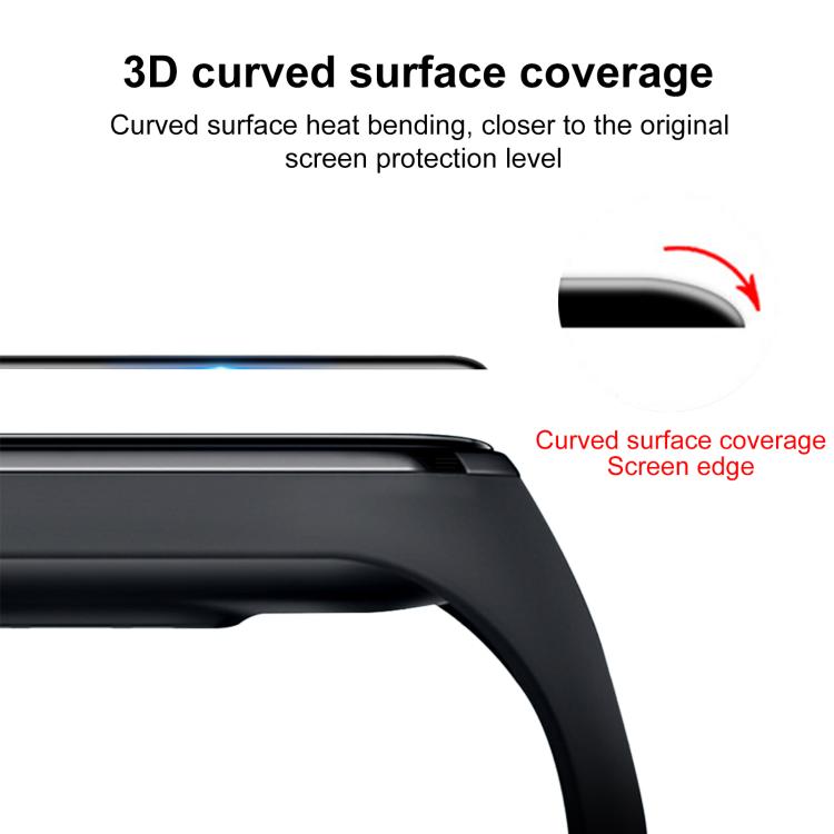 2 pellicole protettive morbide in materiale composito 3D curvo xDfind per lo schermo, For Xiaomi Smart Band 10 Pro