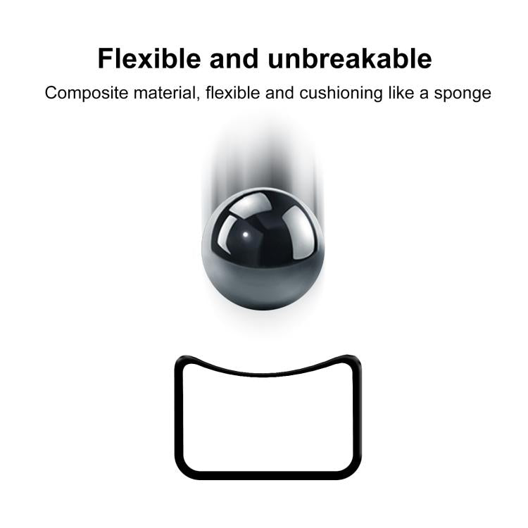 2 pellicole protettive morbide in materiale composito 3D curvo xDfind per lo schermo, For Xiaomi Smart Band 10 Pro