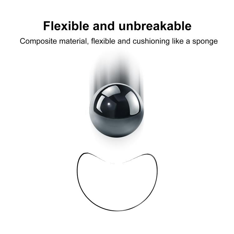 2 pellicole protettive morbide in materiale composito 3D curvo xDfind per lo schermo, For Honor Watch 6 Plus