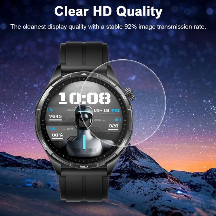 5 pezzi xDfind Pellicola protettiva in idrogel morbido a copertura totale per la parte anteriore, For Honor Watch 6 Plus