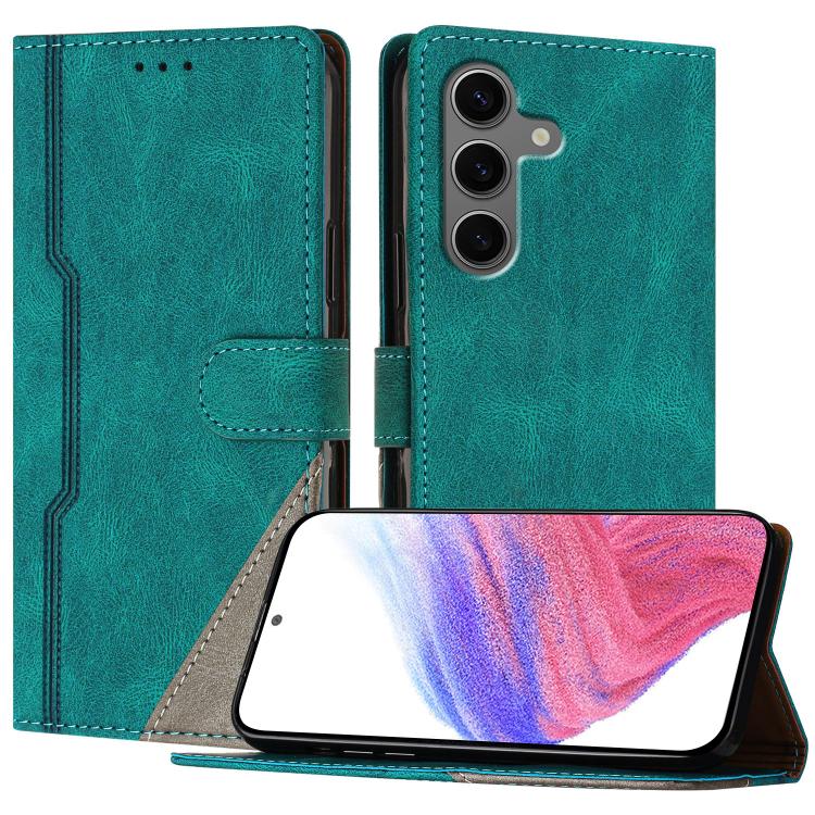 Custodia per telefono in ecopelle con fibbia in tinta, For Galaxy S26 FE 5G, For Galaxy S26+ 5G, For Galaxy S26 Edge 5G, For Galaxy S26 Ultra 5G