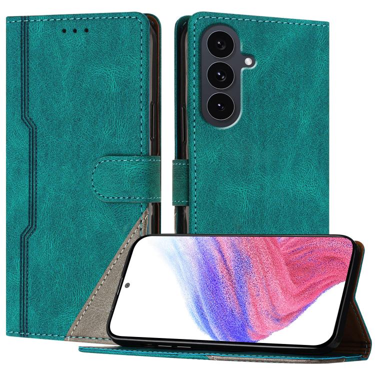 Custodia per telefono in ecopelle con fibbia in tinta, For Galaxy S26 5G, For Galaxy S25 FE 5G, For Galaxy S25 Edge 5G, For Galaxy S25 5G