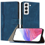 Custodia per telefono in ecopelle con fibbia in tinta, For Galaxy S22 5G, For Galaxy S21 FE 5G, For Galaxy S21 5G, For Galaxy S21+ 5G
