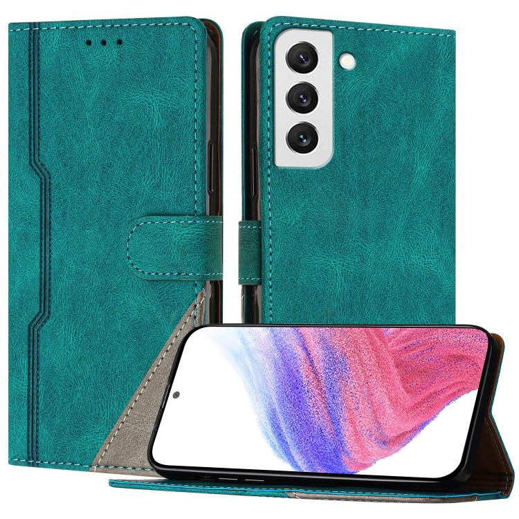 Custodia per telefono in ecopelle con fibbia in tinta, For Galaxy S22 5G, For Galaxy S21 FE 5G, For Galaxy S21 5G, For Galaxy S21+ 5G
