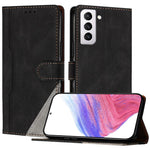 Custodia per telefono in ecopelle con fibbia in tinta, For Galaxy S22 5G, For Galaxy S21 FE 5G, For Galaxy S21 5G, For Galaxy S21+ 5G