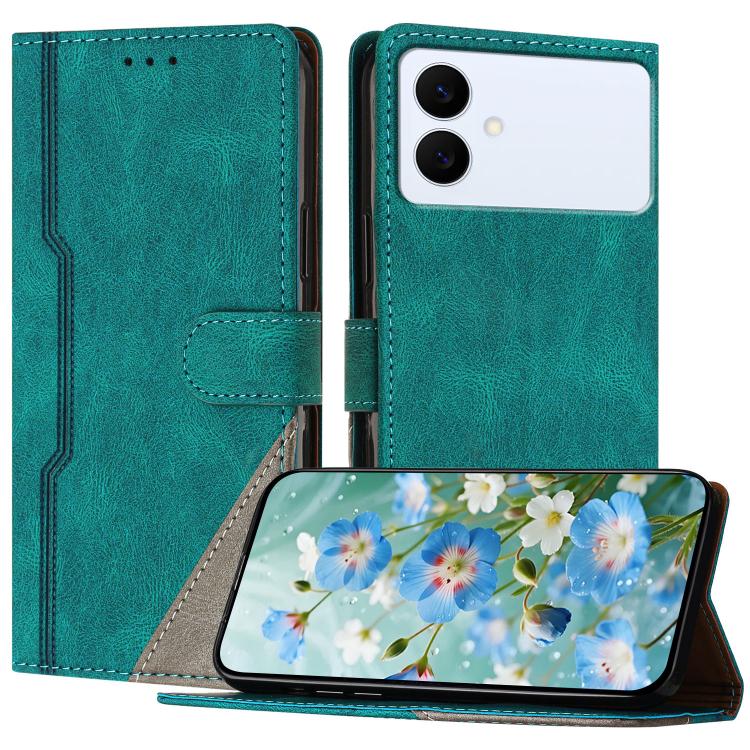 Custodia per telefono in ecopelle con fibbia in tinta, For Galaxy S26 FE 5G, For Galaxy S26+ 5G, For Galaxy S26 Edge 5G, For Galaxy S26 Ultra 5G