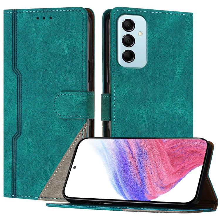 Custodia per telefono in ecopelle con fibbia in tinta, For Galaxy M15 5G, For Galaxy M34 5G, For Galaxy M54, For Galaxy M14 5G