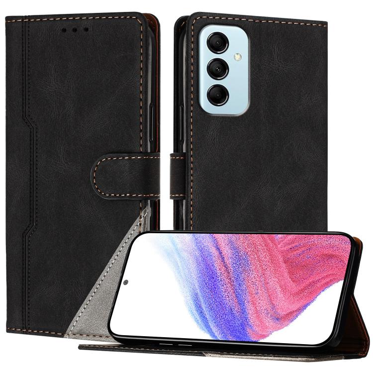 Custodia per telefono in ecopelle con fibbia in tinta, For Galaxy M15 5G, For Galaxy M34 5G, For Galaxy M54, For Galaxy M14 5G